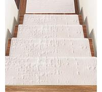 PA-DABAOO Tappeti Antiscivolo in Stile Nordico Per Scale Da Interno, 3 Pezzi, Tappeti Per Scale Lavabili, Tappeti Per Scale Per Bambini, Anziani E Animali Domestici,3pc a