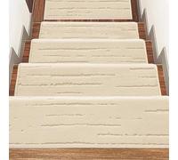 PA-DABAOO Tappeti Antiscivolo in Stile Nordico Per Scale Da Interno, 3 Pezzi, Tappeti Per Scale Lavabili, Tappeti Per Scale Per Bambini, Anziani E Animali Domestici,3pc c