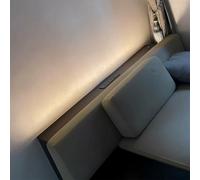 PA-DABAOO Tavolino Dietro Il Divano con Luci A LED, Consolle Stretta con Materiale in Legno Massello E Interruttore Tattile, Supporto Sottile per Corridoio, Accanto Ai Tavolini Lunghi,100cm