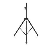 PA Speaker Stand di Gear4music, singolo | Design ad Aria per un Ripiegamento Morbido e Sicurezza, Struttura in Alluminio Robusta, Asta Regolabile 35mm