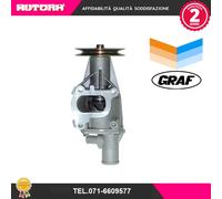 PA088- POMPA ACQUA GRAF FIAT PANDA I (141A) 0.95 4wd 35kw -NUOVA