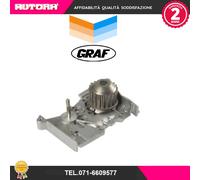 Pompa Dell’acqua Raffreddamento Motore Graf PA1043 per Nissan Renault Dacia