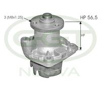 PA12462 GGT Pompa acqua per FIAT,INNOCENTI,LANCIA