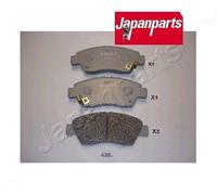 PA435AF Kit pastiglie freno, Freno a disco (JAPANPARTS)