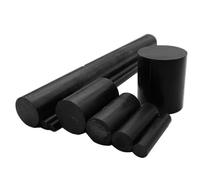 PA6 Pure Nylon Rods Wear Resistant Bar Black Solid Rod Billet Spacer Various Sizes 5mm ~ 300mm(Length 100mm,70mm 1pc)