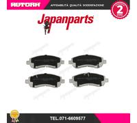 PA711AF Kit pastiglie freno a disco ant (MARCA JAPANPARTS).