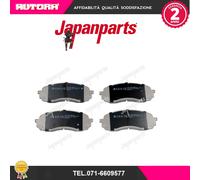 PA712AF Kit pastiglie freno, Freno a disco (MARCA-JAPANPARTS)..