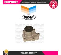 PA728 Pompa acqua raffreddamento adatto a Opel Corsa B (GRAF)