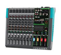 PA8 Mixer Audio Professionale Scheda Audio Console Sistema Scrivania Interfaccia