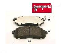 PA819AF Kit pastiglie freno a disco ant (MARCA-JAPANPARTS)