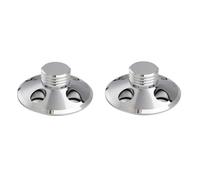 Paaruter 2 Pezzi Stabilizzatore A Disco Bilanciato CD Clamp per Vinile LP in Metallo Audio Turntables Metallo Stabilizzatore A Disco Record Player Peso per HiFi