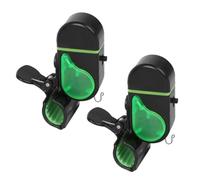 Paaruter Arna di Pesca Luce Allarna 2 Pezzi LED Light Allarme ALLERIA di Passa in Moto ALLINE ALLERE ALLERE Sono Avviso Sounds Alert