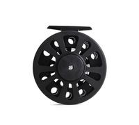 Paaruter GLA8/9 Mulinello da Pesca A Mosca in Plastica Nera, può Essere Cambiato da A Sinistra. Mulinello A Mosca in Plastica.
