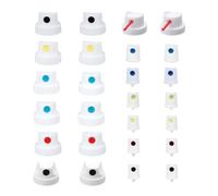 Paaruter Kit di Ugelli Universali per Cappucci e Consigli Assortiti - Graffiti, Riparazione Automatica per Progetti Fai -da -Te - Risparmio di Ad Alta Efficienza e Attacchi A Manico