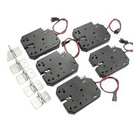 Paaruter Serrature per Porte 5 Pezzi DC 12V Piccola Serratura Elettromagnetica Distributore Automatico Controllo Elettrico Mini Serratura Elettronica per Porta ' Durevole Facile da Usare