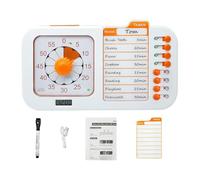 Paaruter Timer del Compito Programmato, Timer ADHD per Bambini, Studenti Adulti con Scheda di Delle Cose da, Pianificazione per il Quotidiano