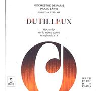 Paavo Jarvi( Direttore), Christian Tetzlaff( Violino) - Métaboles , Sur Le Même Accord , Sinfonia N.1