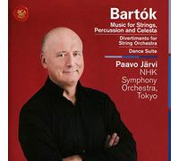 Paavo Jarvi & Nhk Symphony Orchestra Tokyo - Bartok Music For Strings, Percussion And Celesta, Divertime