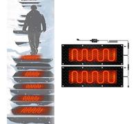 PAAWBW Tappetini Anti-Ghiaccio e Anti-Neve for vialetti e Scale - Tappetini Anti-Ghiaccio e Anti-Neve Antiscivolo for Esterni, for marciapiedi e ingressi sicuri(30x150cmx2Pcs)