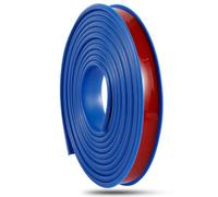 PAAWBW U-SRubber Edge Trim - Bordatura autoadesiva in TPE for la Riparazione di mobili in Compensato e Il restauro di mobili, 10 Piedi, larghezze 9-30 mm(Blue,32mm)