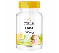 PABA 500 mg - 100 compresse - acido para-amminobenzoico - vegano | Avvertenze...