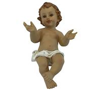 Paben Articoli Religiosi Gesù Bambino, Resina, Multicolore, 20x9x7 cm
