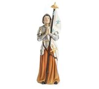 PABEN Statua Giovanna D'Arco in Resina Articoli Religiosi (20,2 cm)