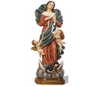 PABEN Statua Maria madonna scioglie i nodi cm. 31,5 in resina PB11177