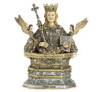 PABEN Statua Mezzo Busto Santa Agata di Catania 21,5 CM in Resina by
