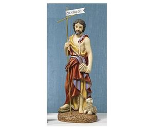 PABEN Statua San Giovanni Battista 30.5 cm in Resina Articoli Religiosi
