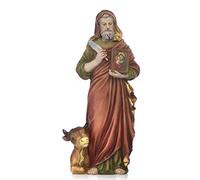 PABEN Statua San Luca Evangelista in Resina cm. 31
