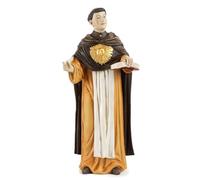 PABEN Statua San Tommaso D'Aquino in Resina Articoli Religiosi (9,5 cm)