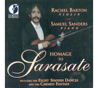 Pablo de Sarasate Homage to Sarasate (CD) Album