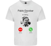 Pablo Escobar Il Patrón Sta Chiamando Maglietta Per Bambini