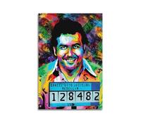 Pablo Escobar Narco Gangster Mob Mafia Pop Art Poster e tela Soggiorno Camera da letto Bagno Decorazione Casa Poster Appeso Quadro Decorativo Tela Poster Da Parete E Stampa Artistica Moderna Letto