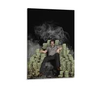 Pablo Escobar - Poster e stampe artistiche da parete su tela, per camera da letto, ufficio, 40 x 60 cm