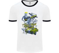 Pablo Escobar Power Money Respect Uomo Ringer T-Shirt