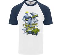 Pablo Escobar Power Money Respect Uomo S/S Baseball T-Shirt