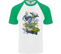 Pablo Escobar Power Money Respect Uomo S/S Baseball T-Shirt