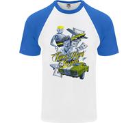 Pablo Escobar Power Money Respect Uomo S/S Baseball T-Shirt