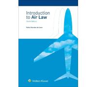 Pablo Mendes De Leon Introduction to Air Law (Copertina rigida)