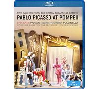 Pablo Picasso at Pompeii - Music by Satie: Parade, Stravinsky: Pulcine (Blu-ray)