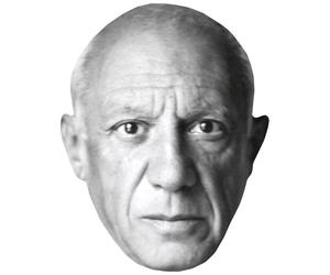 Pablo Picasso (BW) Big Head