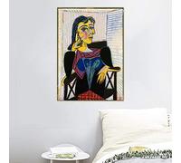 Pablo Picasso《Ritratto di Dora Maar》Dipinto a Olio su Tela Astratta Poster Stampa Pittura Immagine Parete Decorazione Domestica 50x70cm Senza Cornice