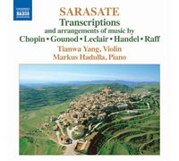 Pablo Sarasate Sarasate: Transcriptions and Arrangements of Music By Chopin (CD)