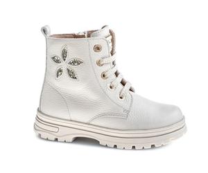 Pablosky Index 444430, Stivali alla Moda, Bianco, 27 EU