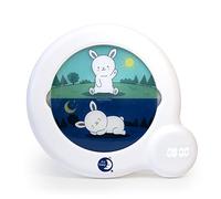 Pabobo Kid'Sleep Essential - Luce Notturna Educativa e Sleep Trainer | Sleep Trainer 3 in 1 - Luce Notturna - Coniglio Luna/Sole - Facile da Impostare - Blocco Genitori - Dalla Nascita
