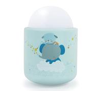Pabobo x Kid Sleep - Luce notturna portatile per neonati e bambini - Luce LED morbida - Nomad Light - 70 ore di durata della batteria senza batteria o cavi - Ricaricabile da una presa - Timoleo