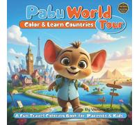 Pabu World tour: World Landmarks Coloring Adventure (Level 2)