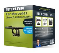 Pac. Gancio traino estr. per Mercedes wagon 09- & e-kit sp. a 13 p. kit